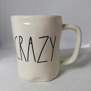 Rae Dunn, Crazy Mug, Large Coffee Ceramic
